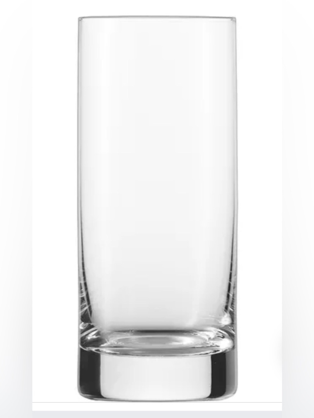 NIB Schott Zwiesel Clear Highball Glass - Transparent
